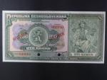 100 Kč 14.1.1920 s. An anulát, 2x přetisk SPECIMEN, 2x perf. otvor, přetisk tenší písmo