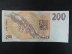 200 Kč 1993 s. A 63 proužek Kčs, Baj. CZ 6a, Pi. 6a
