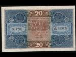 20 Kč 15.4.1919, serie P