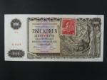 1000 Ks 25.11.1940, kolkovaná série 2T4, 1x perf. SPECIMEN nahoře