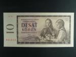10 Kčs 1960 s. S 70