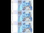 50 Sk 1.8.1993 s. A, nerozstřižené 3ks, Baj. SK 6b, Pi. 21a