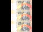 100 Sk 1.9.1993 s. A, nerozstřižené 3ks, Baj. SK 8a, Pi. 22a