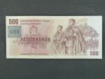 500 Kč 1973 s. U 55, kolek, Baj. CZ 2, Pi. 2