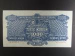 1000 K 1944 série AA, ve velmi dobrém stavu,  Ba. 61, Pi. 50a