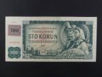 100 Kč 1961 s. R 93, kolek, široký číslovač 1c