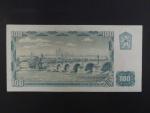 100 Kč 1961 s. D 62, kolek, vodoznaková výztuž na líci
