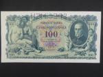 100 Kč 10.1.1931, serie Ra, II.vydání, perf. SPECIMEN