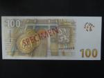 Pamětní tisk z nevydaného oceněného návrhu 100 Kč 2019 od Karla Zemana, série D 00 000000 s přetiskem SPECIMEN k 100.výročí budování české měny, motiv s Rašínem, dárkový obal, náklad série D - 100ks