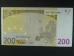 200 Euro 2002 s.N, Rakousko, podpis Willema F. Duisenberga, G001 tiskárna Koninklijke Joh. Enschedé, Holandsko