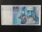 anulát - 50 Sk 16.11.2005 série K 00000000, číslo 0704 s pretiskem VZOR, Ba. SK6f