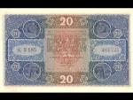 20 Kč 15.4.1919, serie U