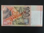 anulát - 100 Sk 5.11.2004 série A 00000000, číslo 00704 s přetiskem VZOR, Ba. SK 8f, Pi. 25s