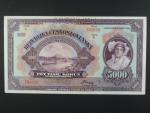5000 Kč 6.7.1920, s.A, specimen, velmi dobrý stav