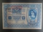 1000 K 2.11.1918 s přetiskem 