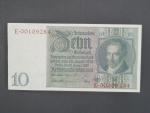 Německo, 10 RM 1929 série E, válečné vydání