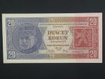 20 Kč 1.10.1926 série Bc, tisk Haase Praha