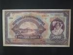 5000 Kč 6.7.1920 série A, neperforovaná, dobrý stav