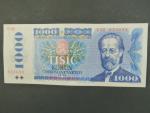 1000 Kčs 1985 série C 22, sériové čísla blíž u sebe