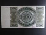 Německo, 100 RM 1924 série C, podtiskové písmeno B, Ba. D7