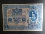 1000 K 2.1.1912 s přetiskem 