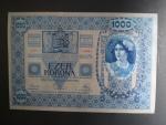 1000 K 2.1.1912 s přetiskem 
