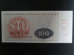 100 Kčs 1950, návrh II.varianta, oboustranná