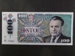 100 Kčs 1989, návrh, jednostranná