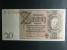  CZ-Zahraniční bankovky platné na čs území 1938 - 1945 - Německo, 20 RM 1929 série D, válečné vydání, Ba. D 3d
