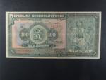 100 Kč 14.1.1920 série H, Ba. 16a, Pi. 17a