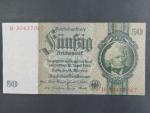 Německo, 50 RM 1933 série B, mírové vydání, podtiskové písmeno L, Ba. D6d