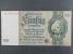  CZ-Zahraniční bankovky platné na čs území 1938 - 1945 - Německo, 50 RM 1933 série B, mírové vydání, podtiskové písmeno L, Ba. D6d