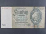 Německo, 50 RM 1933 série N, válečné vydání, Ba. D6e