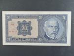 20 Kč 1.10.1926 série Uf