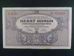 10 Kčs 2.1.1927 série N 167
