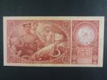 50 Kč 1.10.1929 série D, Ba. 24a1, Pi. 22a