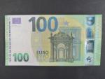 100 Euro 2019 série EA, podpis Mario Draghi,  E008