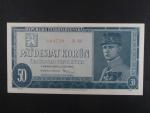 50 Kčs 3.7.1948, serie A 44