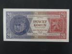 20 Kč 1.10.1926, serie B, vzacna