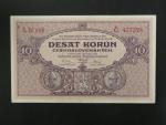 10 Kčs 2.1.1927 série N 196