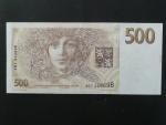 500 Kč 1993 s. A 07, Baj. CZ 7a, Pi. 7
