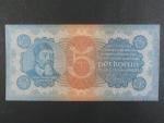 5 Kč 28.9.1921 série 3, Ba. 18, Pi. 15, ohlý rožek