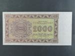 2000 K 1945 série 4Go, perf. SPECIMEN dole, poloha vodoznaku D
