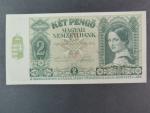 Maďarsko, 2 Pengö 15.7.1940 série J 194 žlutý papír, Pi. 108, Ba. H2b