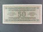 vydání pro okupovanou Ukrajinu 1942, 50 Karbowanez 10.3.1942, Grab. ZWK - 52