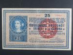 25 Kronen (1920) série 1142 s přetiskem, Ri. A33