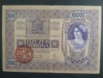 10.000 Kronen (1920) série 1002 s přetiskem, Ri. A43