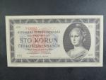 100 Kčs 1945 série N 25