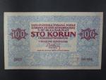100 Kč 15.4.1919 série 0012, nádherná kvalite, nepatrný ohyb, Ba. 12, Pi. 11a
