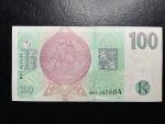 100 Kč 2019 série M 01 s přítiskem ČNB 100 LET Kč 1919 - 2019 první série